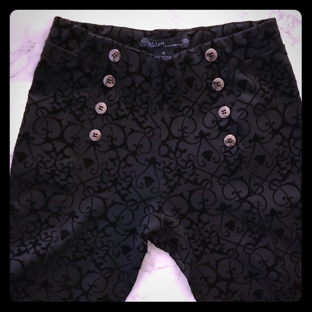 Black High Waist Skinny Pants